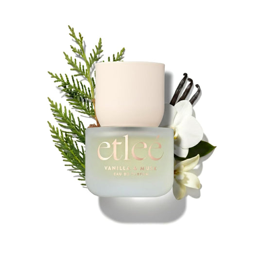 Vanilla & Musk Eau de Parfum 1.01oz, Long Lasting Perfume Inspired by Phlr Vanilla Skin, Floral Fruity Gourmand Notes With Amber, Sandalwood, Cypress & Orchid, Luxury Fragrance for Women & Men