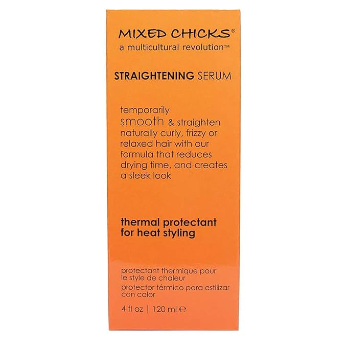 Mixed Chicks Straightening Serum - Thermal Protection, 4 fl.oz. / 120ml