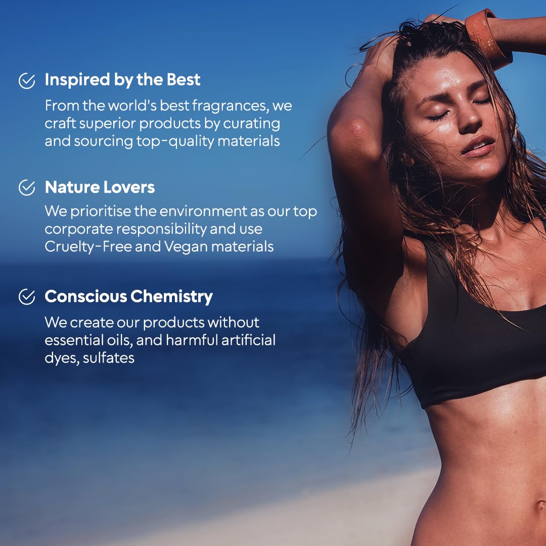 BellaVita Luxury SKAI Aquatic Unisex Cologne (3.48 fl.oz) Gift | Unisex Fresh Cologne Perfume | Long-Lasting Body Mist with Bergamot & Pink Pepper | Clean, Natural & Cruelty-Free Vanilla Perfume