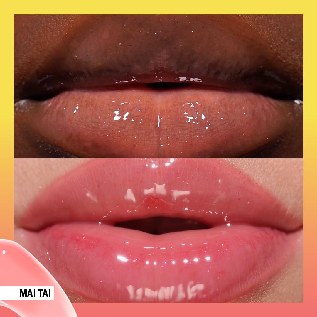 Revolution, Juicy Peptide Lip Balm, Hydrating & Nourishing Formula with Peptides, Squalane & Vitamin E, Vegan & Cruelty-Free, Mai Tai Pink, 0.27 fl oz