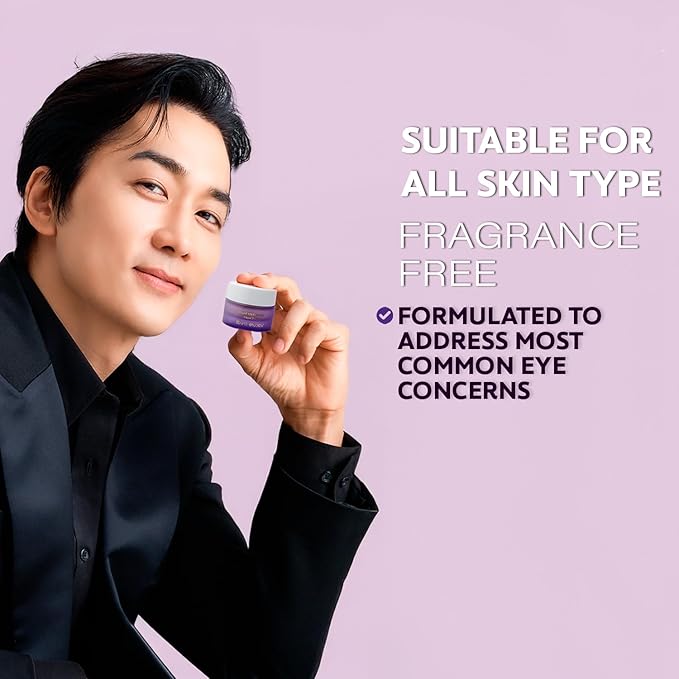 Eye Cream for Bag Under the Eyes, Dark Circles, Swelling Treatment, Anti-aging, Minimizes Wrinkles, Moisturizing Eyes Cream for Women, Suitable for Sensitive Skin 0.5Fl (15ml), 1 Count