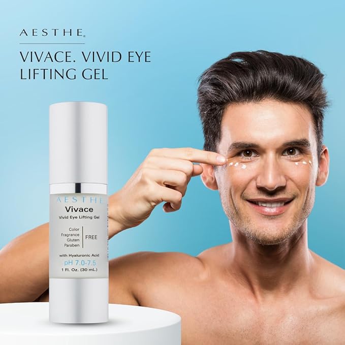 Aesthe Vivace Eye Lifting Gel - Revitalize & Firm + Aesthe Illuminare Illuminating Eye Cream Bundle