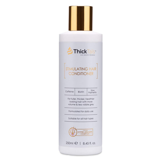 ThickTails Stimulating Hair Conditioner for Women | Biotin, Caffeine & Botanical Extracts | Sulphate-Free, Paraben-Free, Vegan | 8.45 fl oz