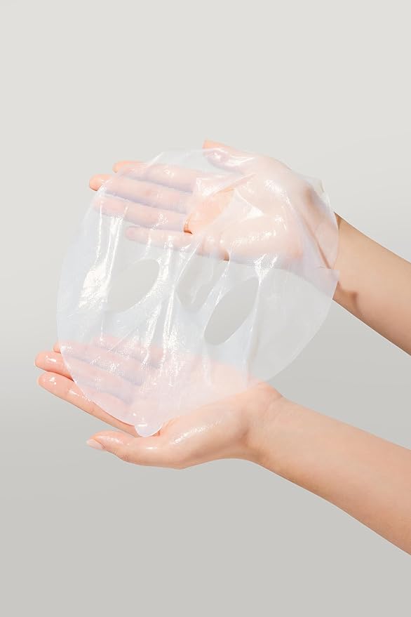 Gel Mask 1 pc - Galene 7 Hyaluronic Acid Bio Cellulose | Intense Hydration & Soothing Effects Gel Mask for Face | 100% Vegan, 55 g