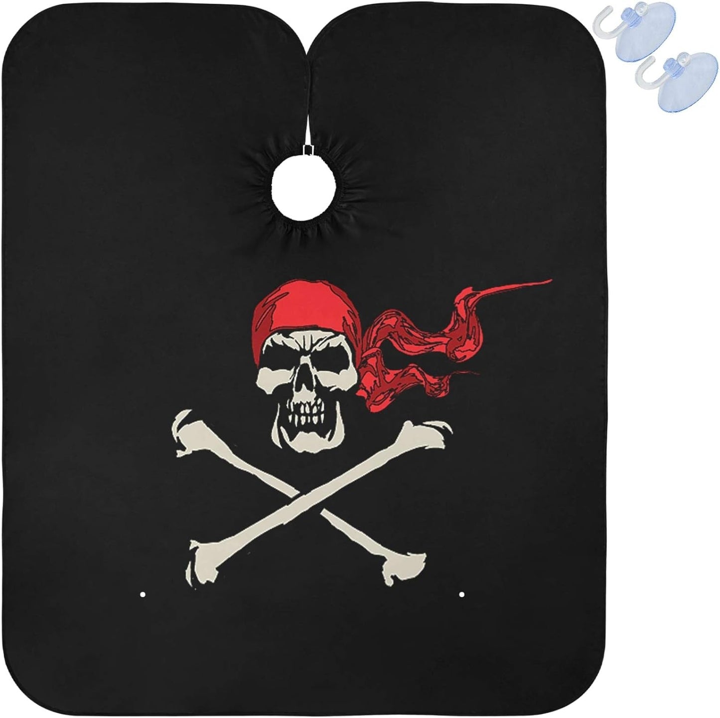 visesunny Professional Barber Cape Polyester Hair Cutting Clippings Catcher Grooming Cape Apron for Shaving Trimming For Men