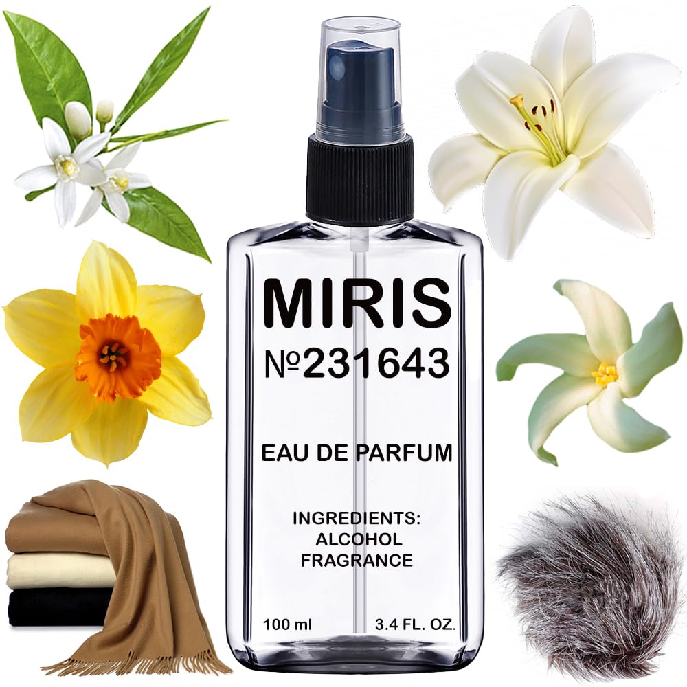 MIRIS No. 231643, Inspired by Dolce, Long-Lasting Eau de Parfum for Women, Spray 3.4 Fl Oz / 100 ml