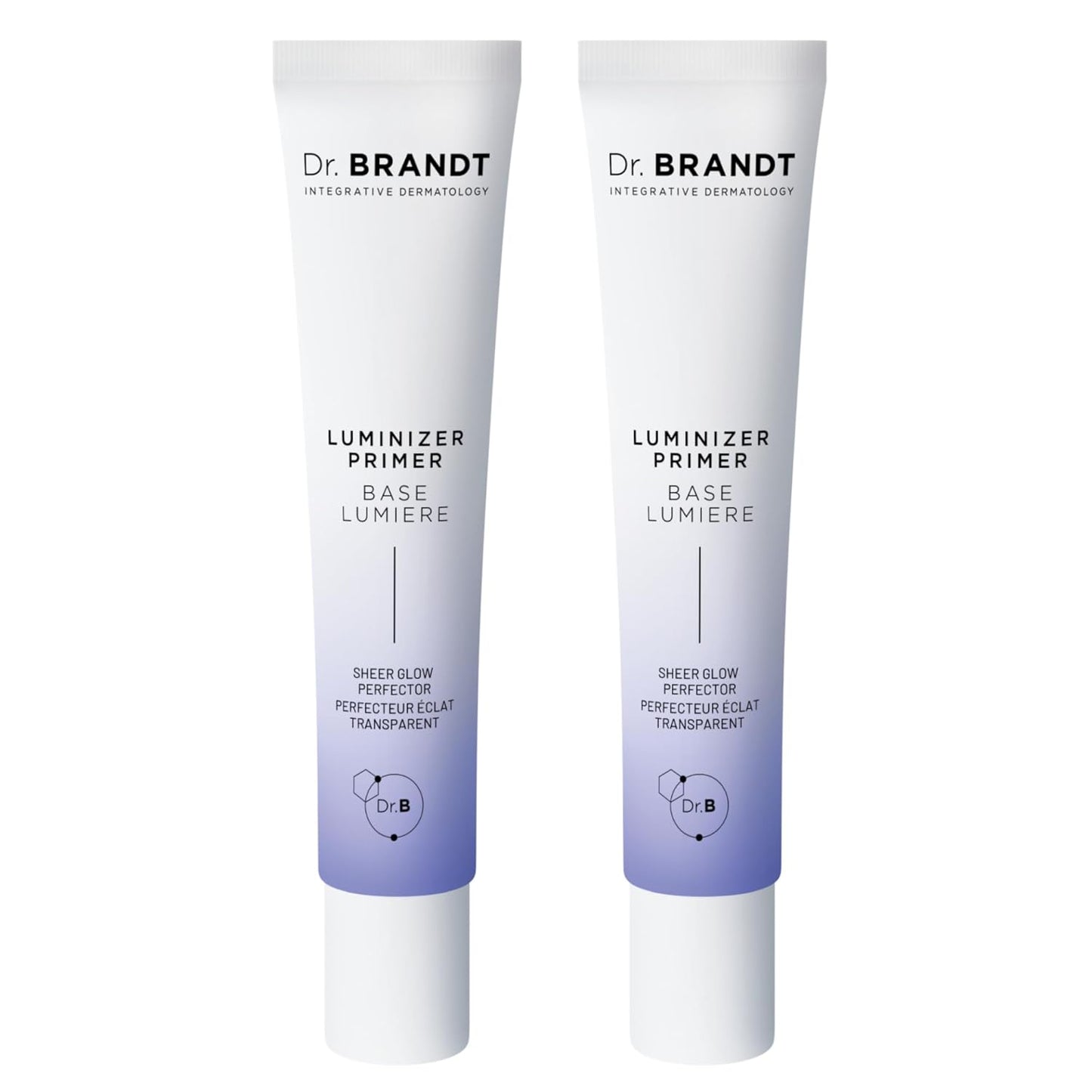 Dr. Brandt Pores No More Luminizer Primer - Blurs the Appearance of Pores & Imperfections, Provides a Smooth Canvas for Foundation + a Glowing, Flawless Complexion - 1 fl oz, Pack of 2
