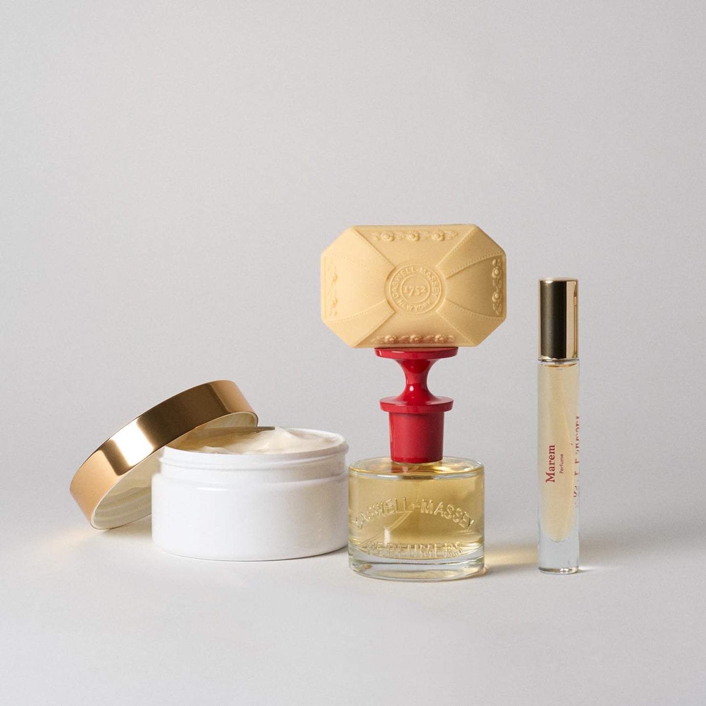 Caswell-Massey Marem Perfume Spray, Floral Perfume Scented with Rose, Citrus & Amber, Fragrance for Women, 0.25 Ounces