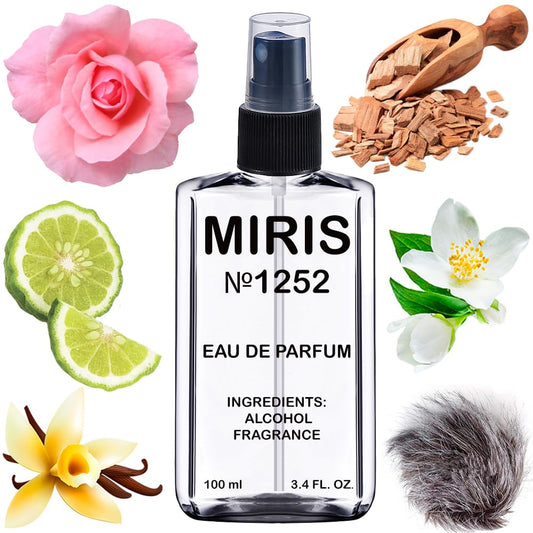 MIRIS No. 1252, Inspired by Intense Cherry, Long-Lasting Unisex Eau de Parfum for Women & Men, Spray 3.4 Fl Oz / 100 ml