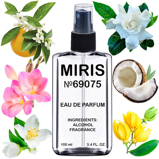 MIRIS No. 69075, Inspired by Lust for Sun, Long-Lasting Unisex Eau de Parfum for Women & Men, Spray 3.4 Fl Oz / 100 ml
