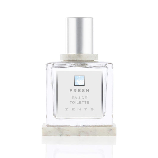Zents Eau de Parfum (Fresh) for Women & Men | Long-Lasting Clean Fragrance with Linden Blossom, Cucumber & Lemon | Crisp & Refreshing Scent | 1.69 oz