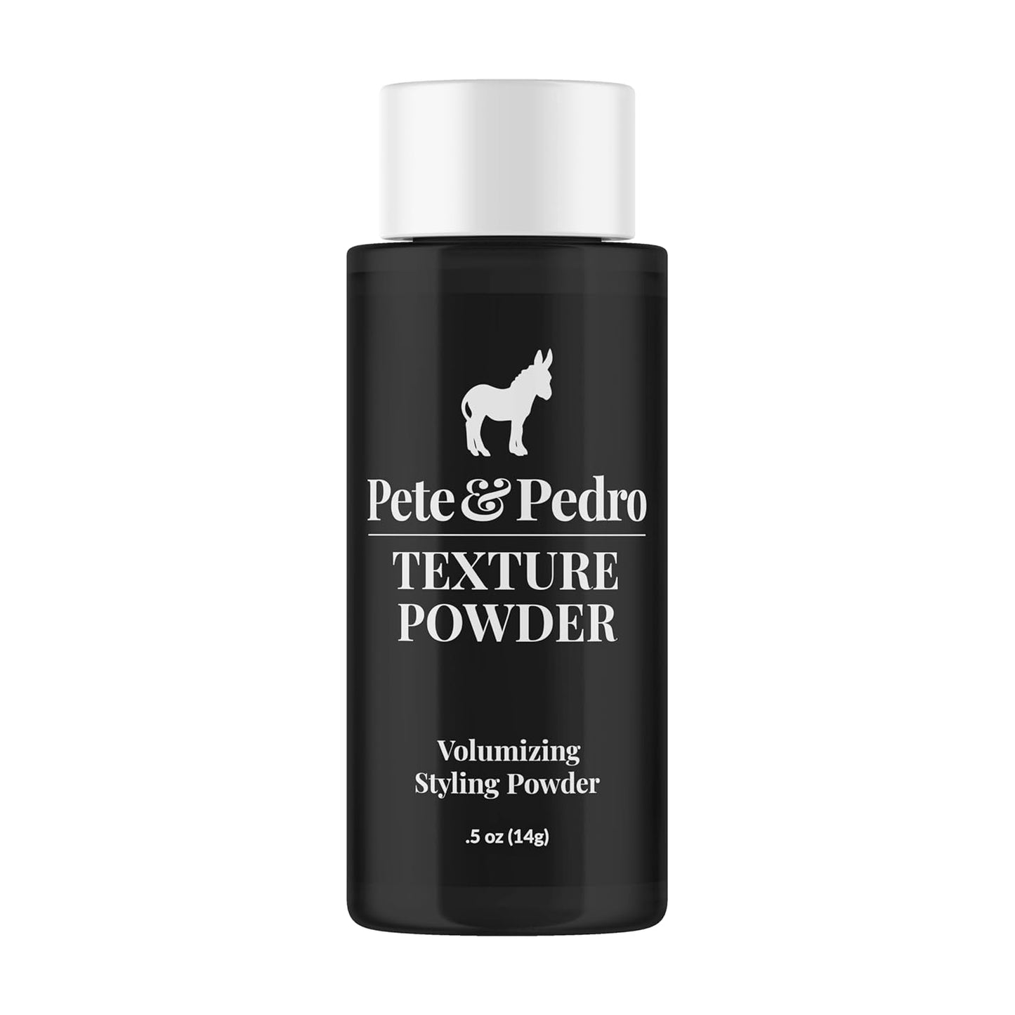 Pete & Pedro TEXTURE POWDER - Texturizing and Volumizing Styling Powder For Men & Women | Adds Mega Volume & Texture, Matte Finish, Root Lifting & Restyleable Hold | As Seen on Shark Tank, 0.5 oz.
