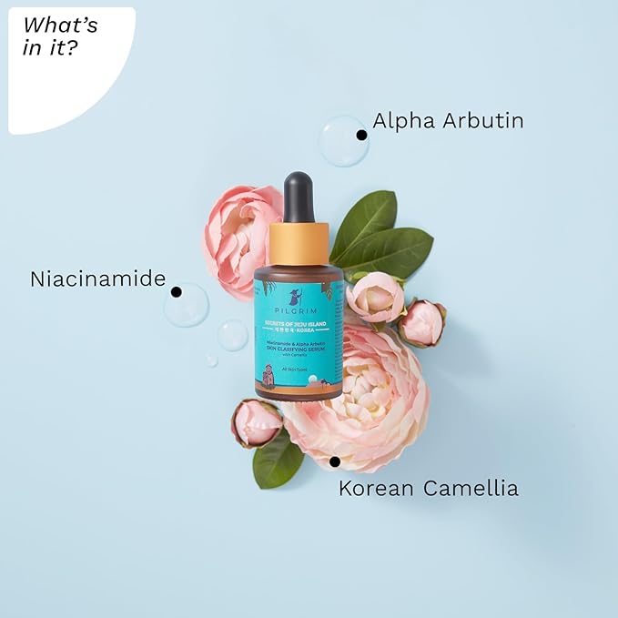 5% Niacinamide & 1% Alpha Arbutin Serum | Skin Clarifying Facial Serum for Acne-Prone Skin | Strengthens Barrier, Controls Oil & Fades Acne Scars | 1.01 Fl Oz (30ml)