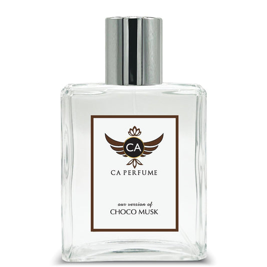 CA Perfume Impression of Chocolate Musk for Women and Men Eau De Parfum Amber Vanilla Scent Long Lasting Unisex Fragrance Signature Scent for Day and Night Wear 3.4 Fl Oz 100ml
