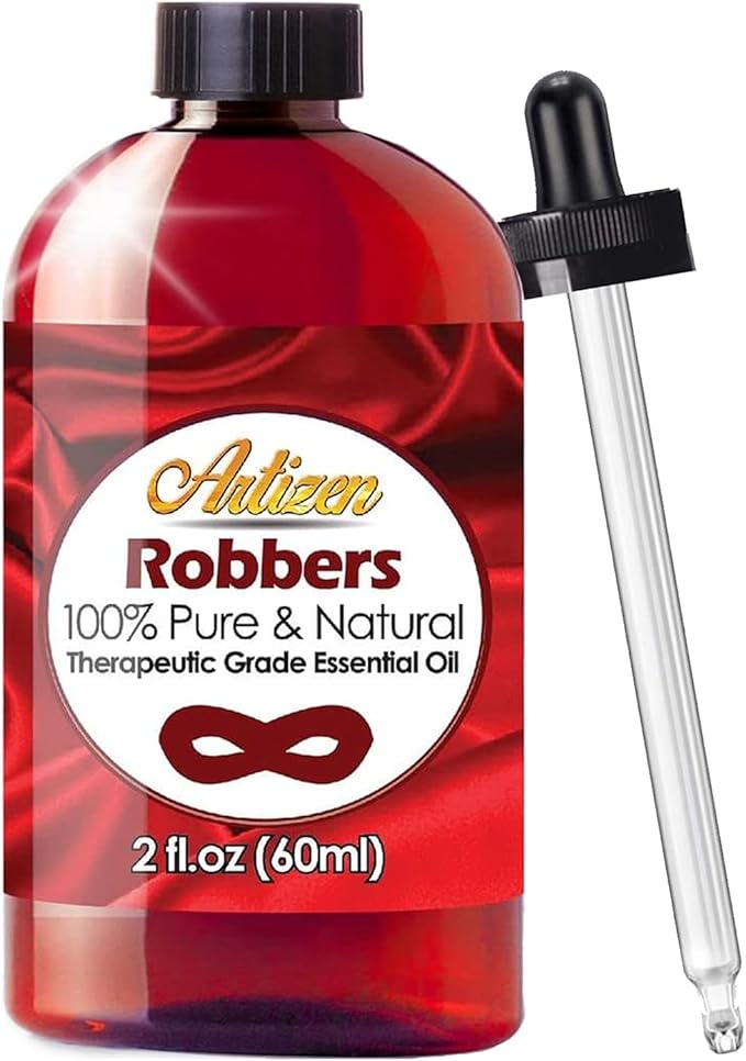 Artizen Robbers Blend Essential Oil – Undiluted, Pure & Natural Therapeutic Grade Essential Oil for Aromatherapy