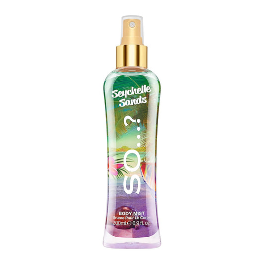 So…? Seychelle Sands Body Mist Oriental Vanilla Body Spray for Women with Peach, Rose Notes - Gifts for Women - 6.9 oz