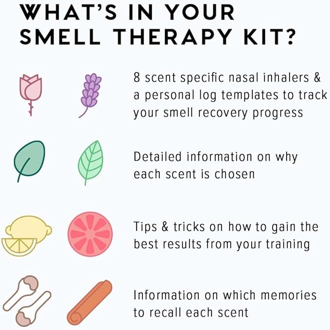 MOXĒ Smell Training Kit, Made in USA, 8 Essential Oils, Olfactory Regeneration, Helps Restore Sense of Smell, Natural Therapy for Smell Loss (Phase 1 & Phase 2 Bundle)