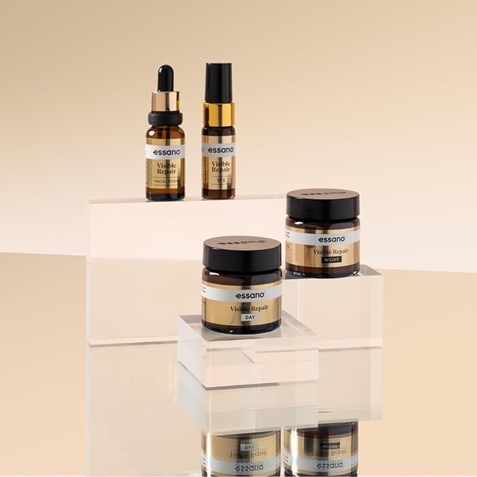 Essano Visible Repair Elixir Face Serum, Face Oil Vitamin C Serum, Supports Anti Aging, Appearance of Fine Lines, Wrinkles, Cruelty Free, 20ml