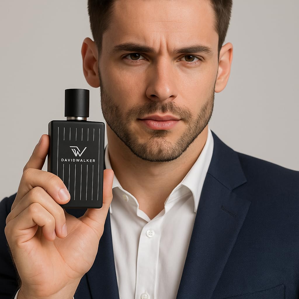 David Walker Albert Perfume - Exclusive Masculine Collection | Bergamot, Lavender, Sicilian Lemon | Long-lasting Scent for men | 50ML/1.7Oz