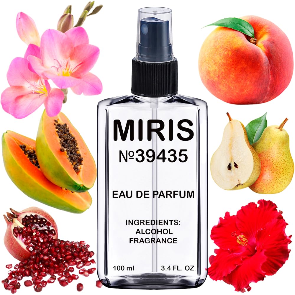 MIRIS No. 39435, Inspired by Tropical Punch, Long-Lasting Eau de Parfum for Women, Spray 3.4 Fl Oz / 100 ml