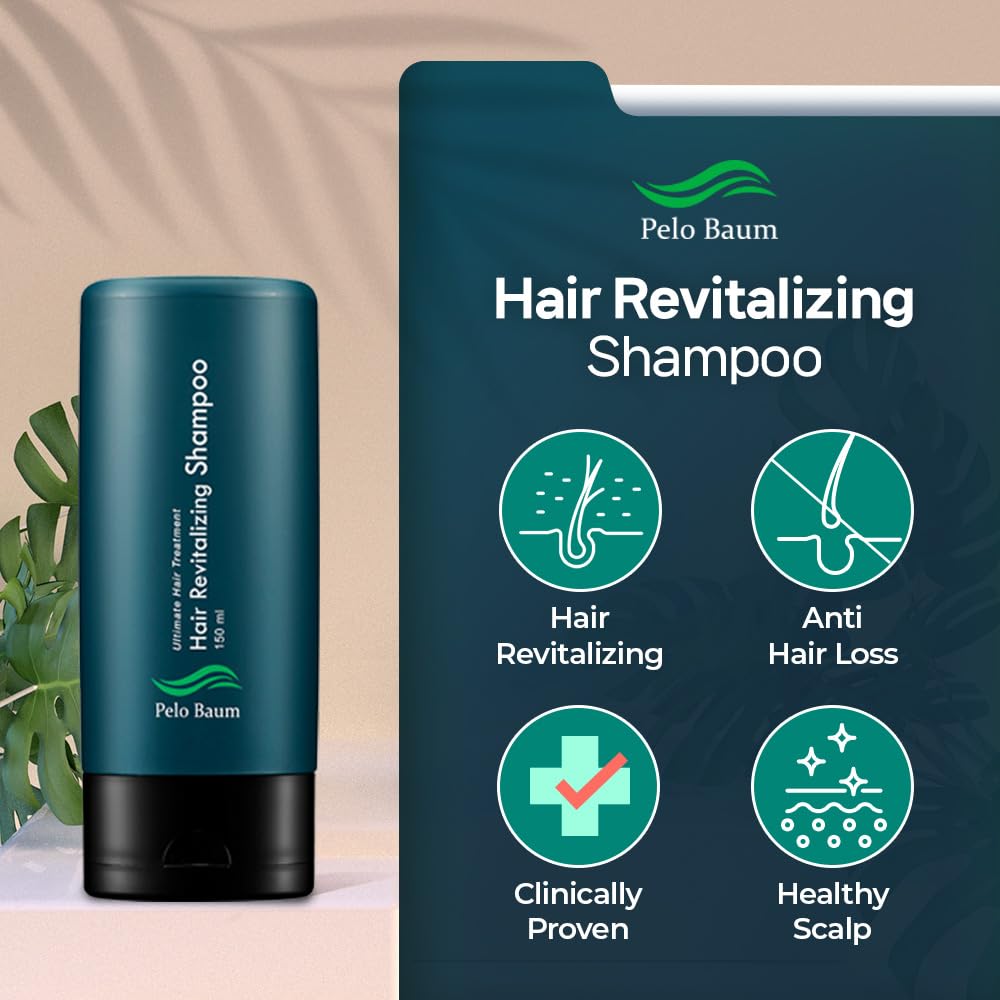 Hair Revitalizing Shampoo, Unltimate Hair Treatment, Biomimetic Peptide Complex to prevent hair loss and promote hair regrowth, Made in Korea(150ml, 5.0 fl.oz)