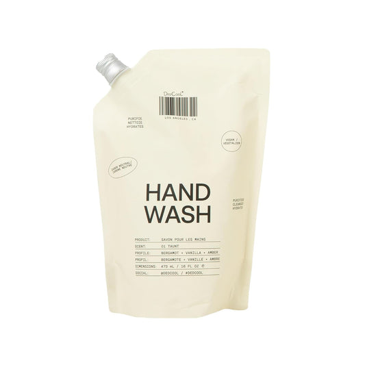 DedCool Taunt Hand Wash Refill | Hydrating & Soothing Gentle Cleanser | Squalane, Aloe & Marshmallow Root | Non-Toxic, Vegan, Carbon-Neutral | Moisturizing Formula for Soft, Nourished Hands | 16 fl oz
