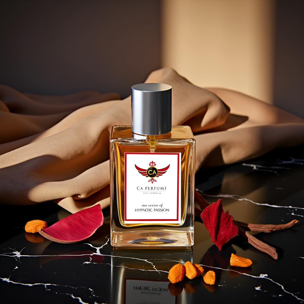 CA Perfume Impression of Hypnora Passion for Women Amber Vanilla Fragrance Long Lasting Perfumes for Women Eau De Parfum 1.7 Fl Oz 50ml