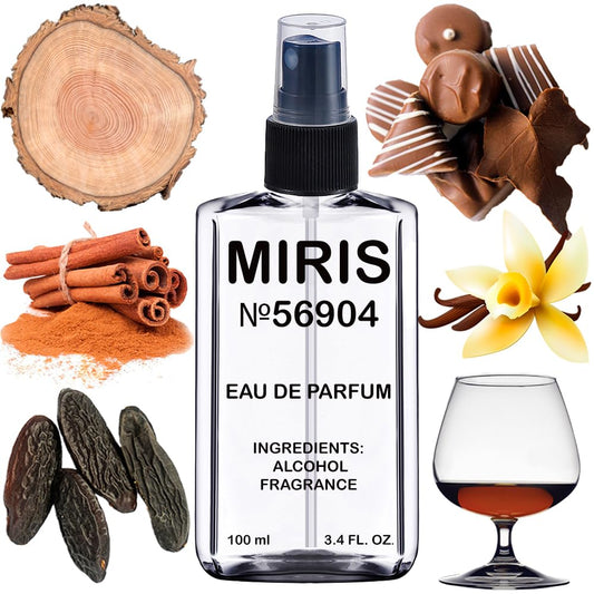 MIRIS No. 56904, Inspired by Angels' Share, Long-Lasting Unisex Eau de Parfum for Women & Men, Spray 3.4 Fl Oz / 100 ml