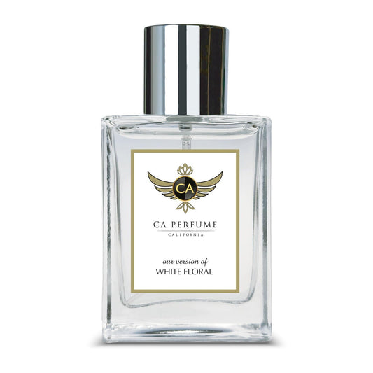CA Perfume Originals White Floral for Women and Men Long Lasting Unisex Fragrance Eau De Parfum 1.7 Fl Oz 50ml