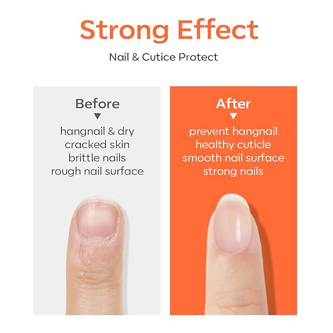 modelones Cuticle Oil Nail Strengthener and Growth Nail Growth Oil Repairs Cuticle & Promote Nail Care Moisturize Dry Skin 15ml