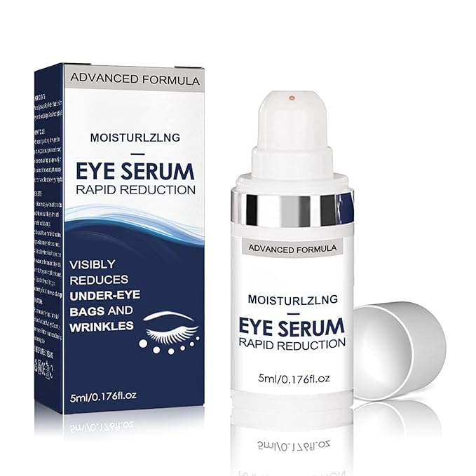 Rapid Reduction Eye Serum - Advanced Formula - Anti Aging Serum Visibly Reduces Under-Eye Bags