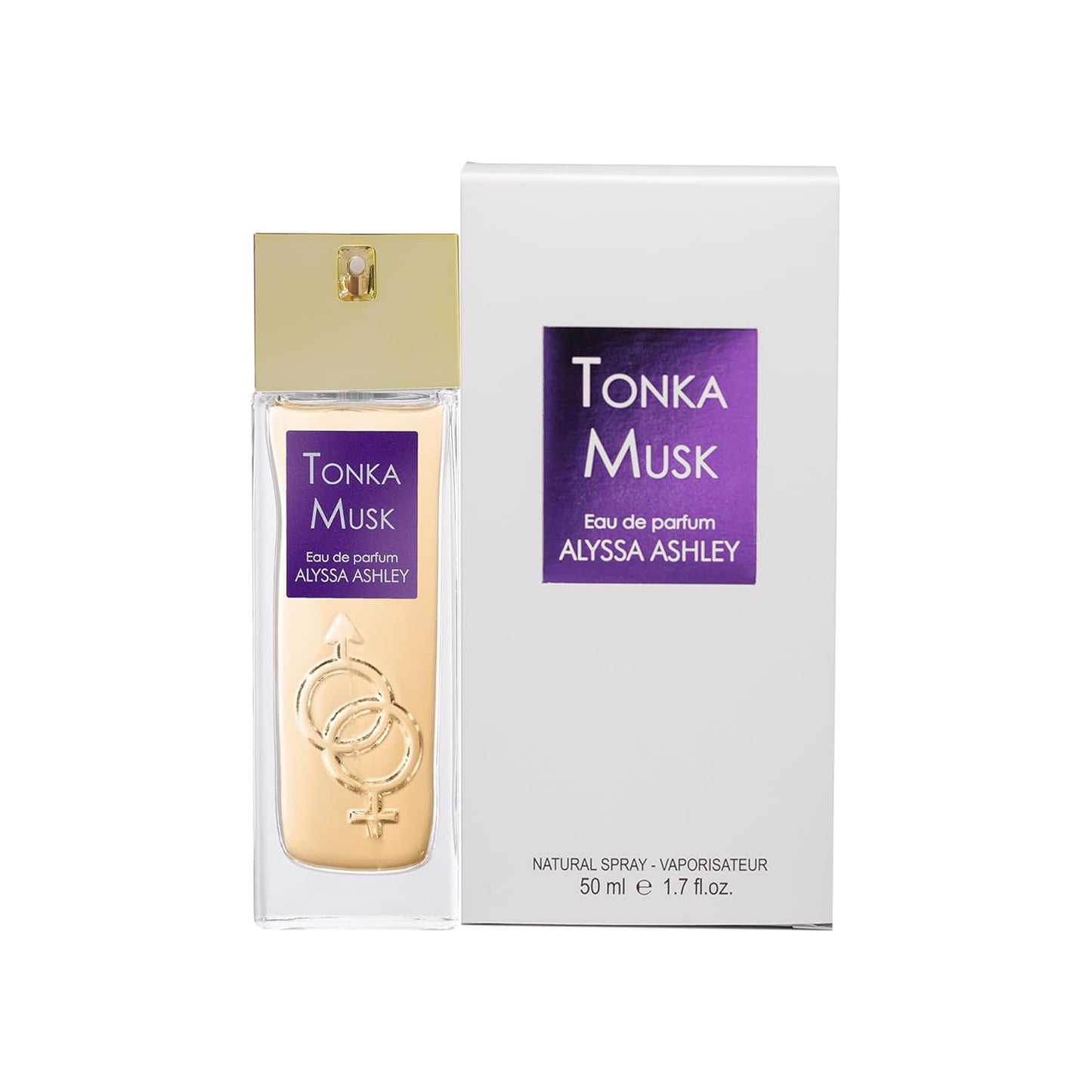 Alyssa Ashley Tonka Musk - Perfumes for Women and Cologne for Men - Long Lasting Amber Fragrance - Mens Cologne - 1.7 oz EDP Spray