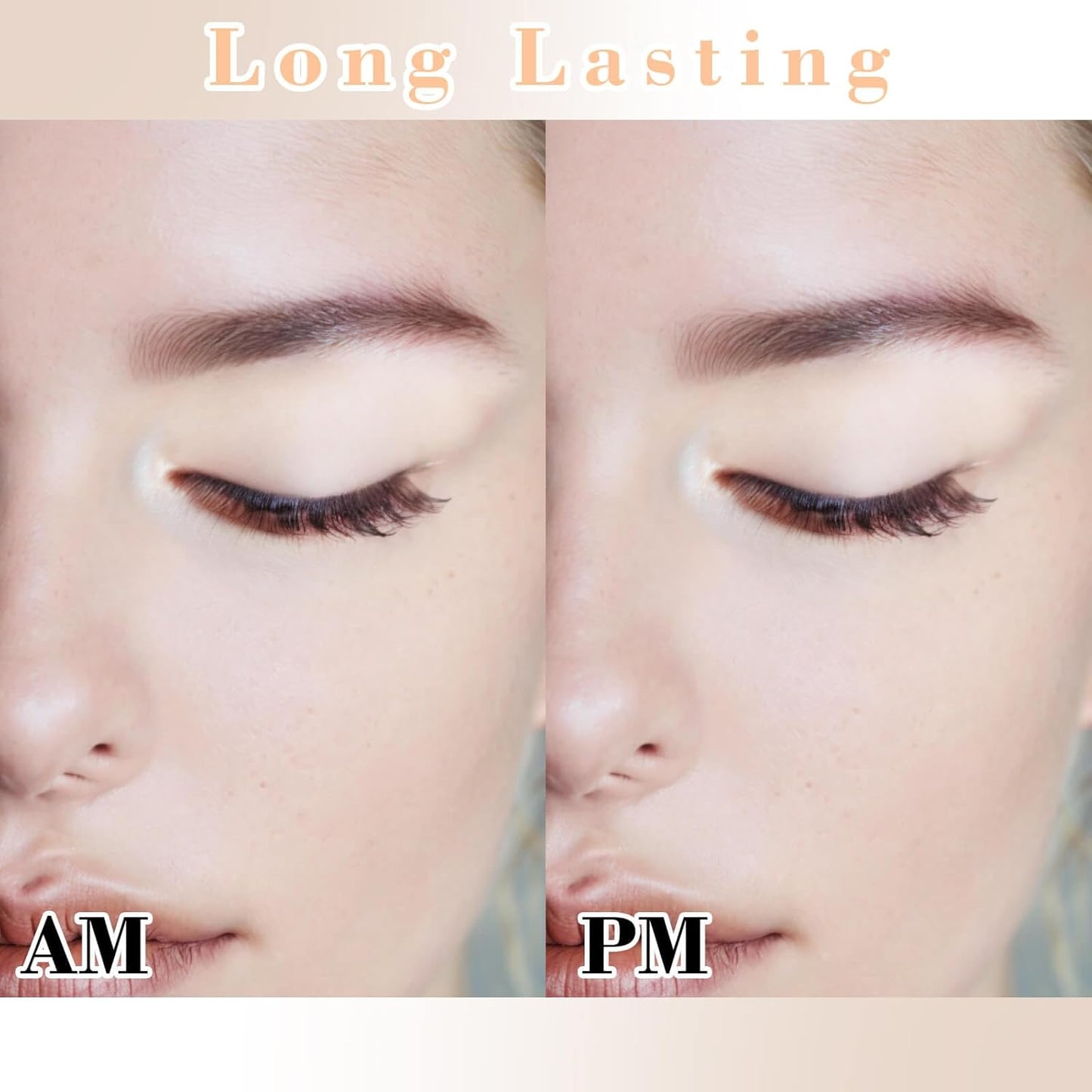 MEICOLY Beige Brown Eyeshadow with Mirror,Matte Eye Shadow Palette,Pressed Powder Single Eyeshadow for Women and Girls,Eye Makeup Eyelid Color,Long Wearing,Waterproof