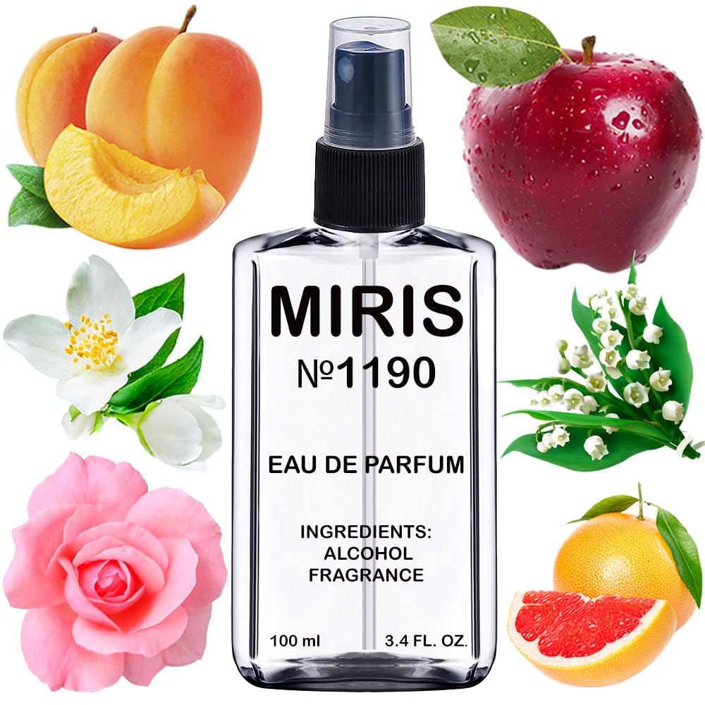 MIRIS No. 1190, Inspired by Be Delicio Fresh Blossom, Long-Lasting Eau de Parfum for Women, Spray 3.4 Fl Oz / 100 ml