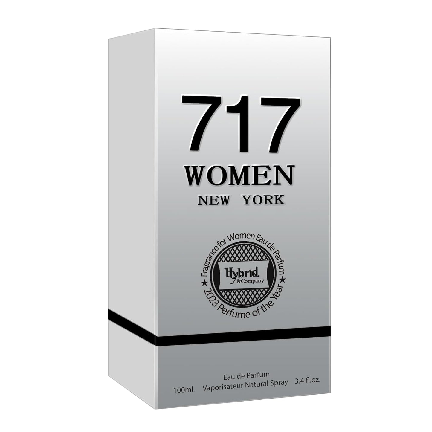 Hybrid & Company 717 Women New York Eau De Parfume Pour Femme Natural Spray 3.4FL.OZ