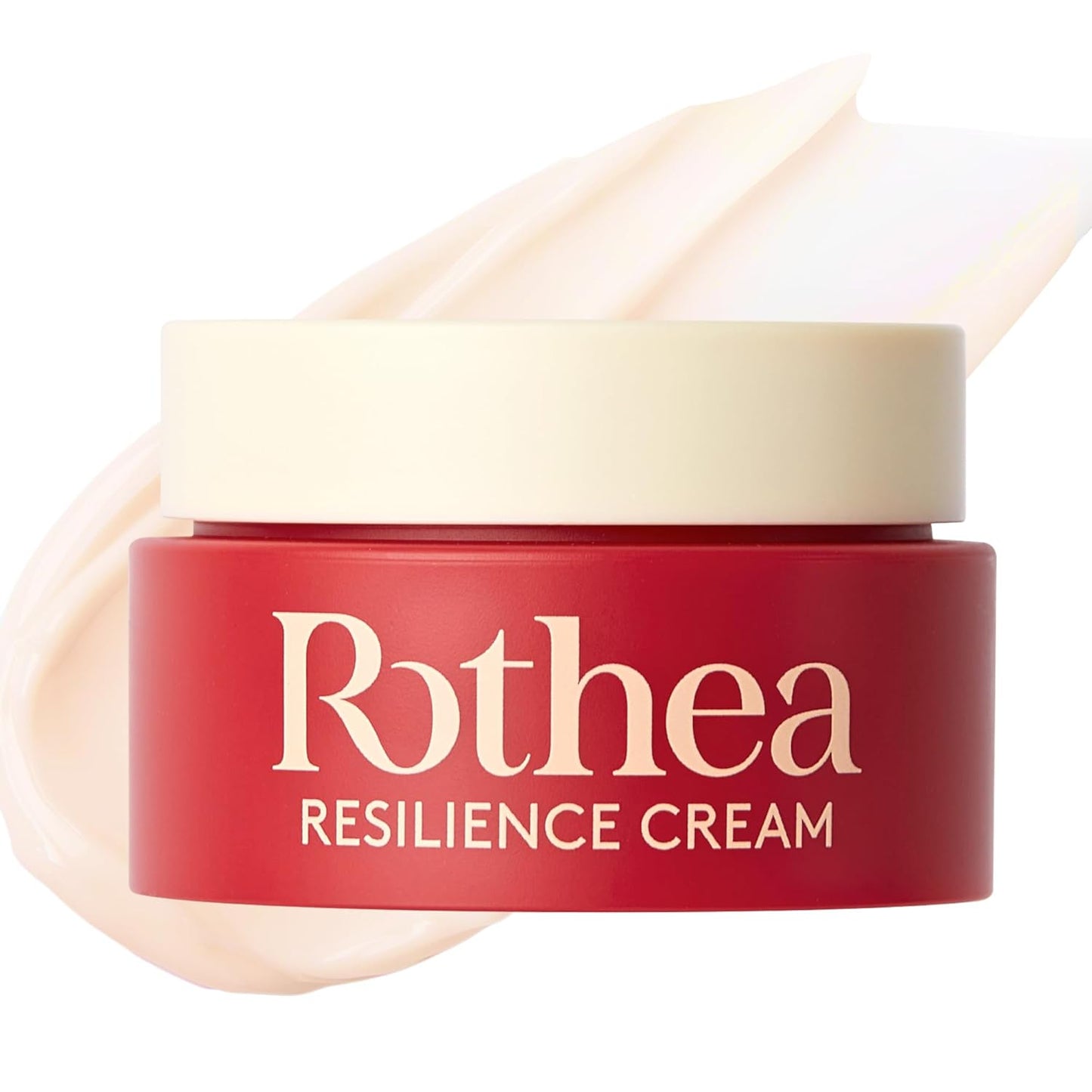 Rothea Resilience Cream, Anti-Aging with Bakuchiol 10,000ppm (Natural Retinol Alternative), Face Moisturizer, Neck Cream with Collagen, Ceramides, Peptides, Niacinamide, Korean Skin Care, 0.5 oz