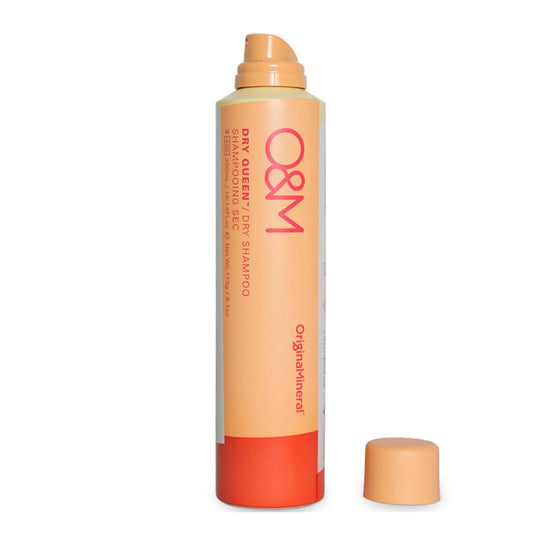 O&M Dry Queen Dry Shampoo, Vitamin C, Sulfate/Paraben/Silicone Free, Vegan, Cruelty-Free Beauty & Hair Care, Dry Shampoo for Women, Boost Volume & Waves, No Water, Safe for All Hair Colors, 300ml