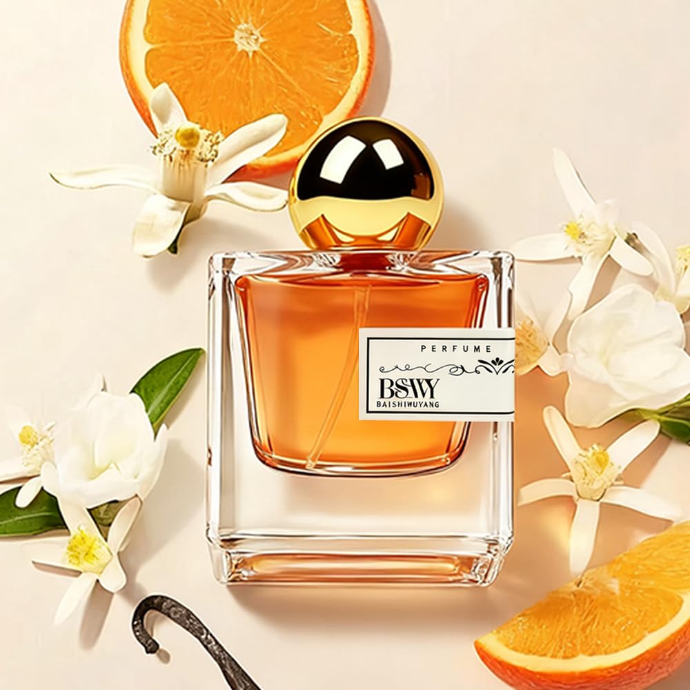 Women's perfume - Orange Blossom, 1.7 Fl Oz/ 50 ML Eau De Parfum, Delicate Floral and Soothing Scent -Perfumes for Women Long Lasting - Premium Ingredients - Everyday Fragrance, Travel Size