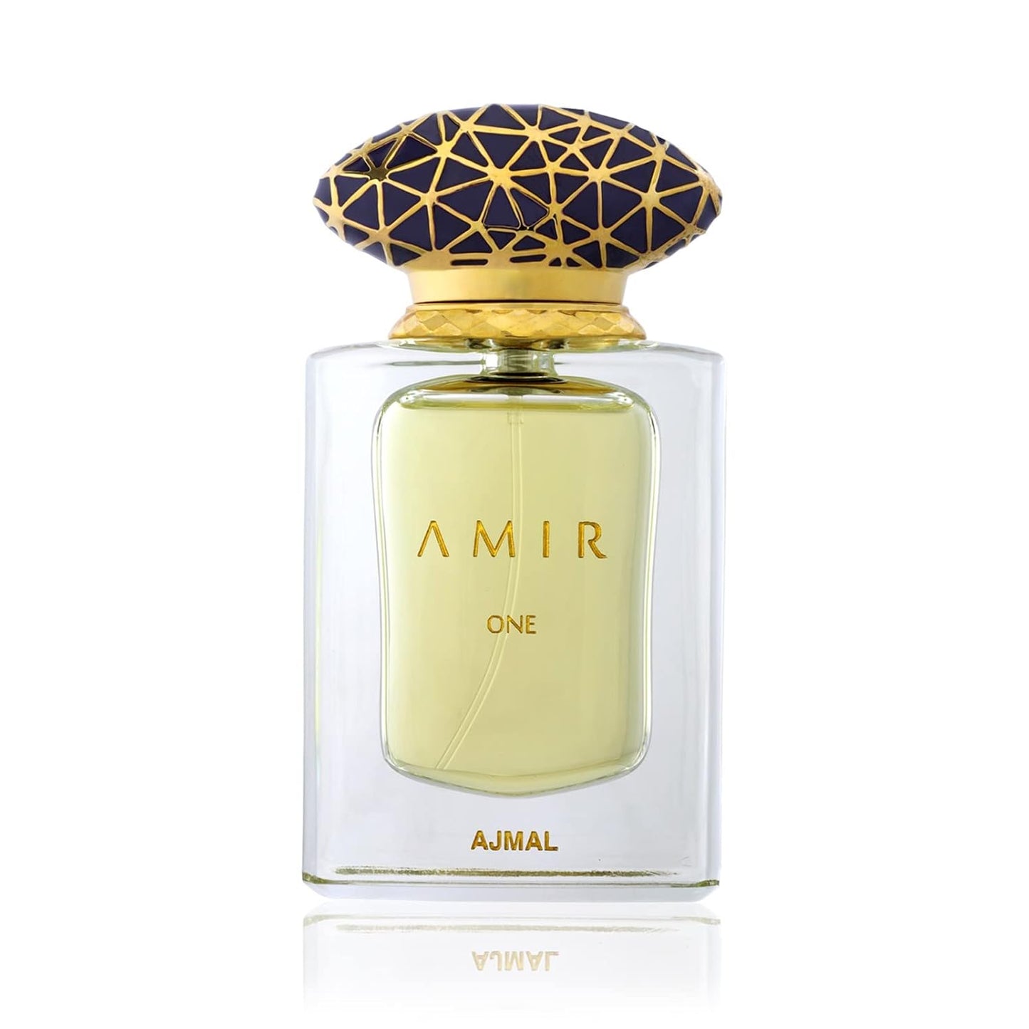 Ajmal Amir One Eau de Parfum 1.7 Fl Oz | Luxury Unisex Perfume from the Amir Series | Floral, Spicy & Ambery Oriental Fragrance with Wood & Oudh | Long-Lasting Arabic Perfume for Men & Women