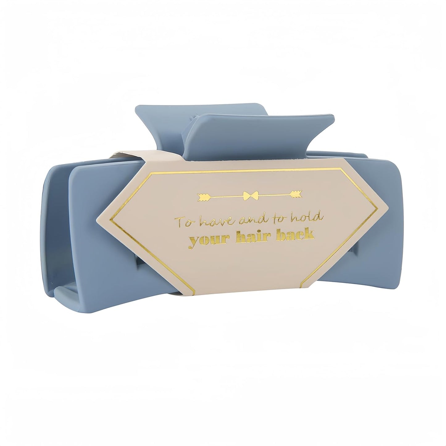 Bridesmaid Proposal Gifts 4.1inch 12pcs Square Hair Claw bachelorette party accessories Clips for Wedding Party Favors (Dusty blue)