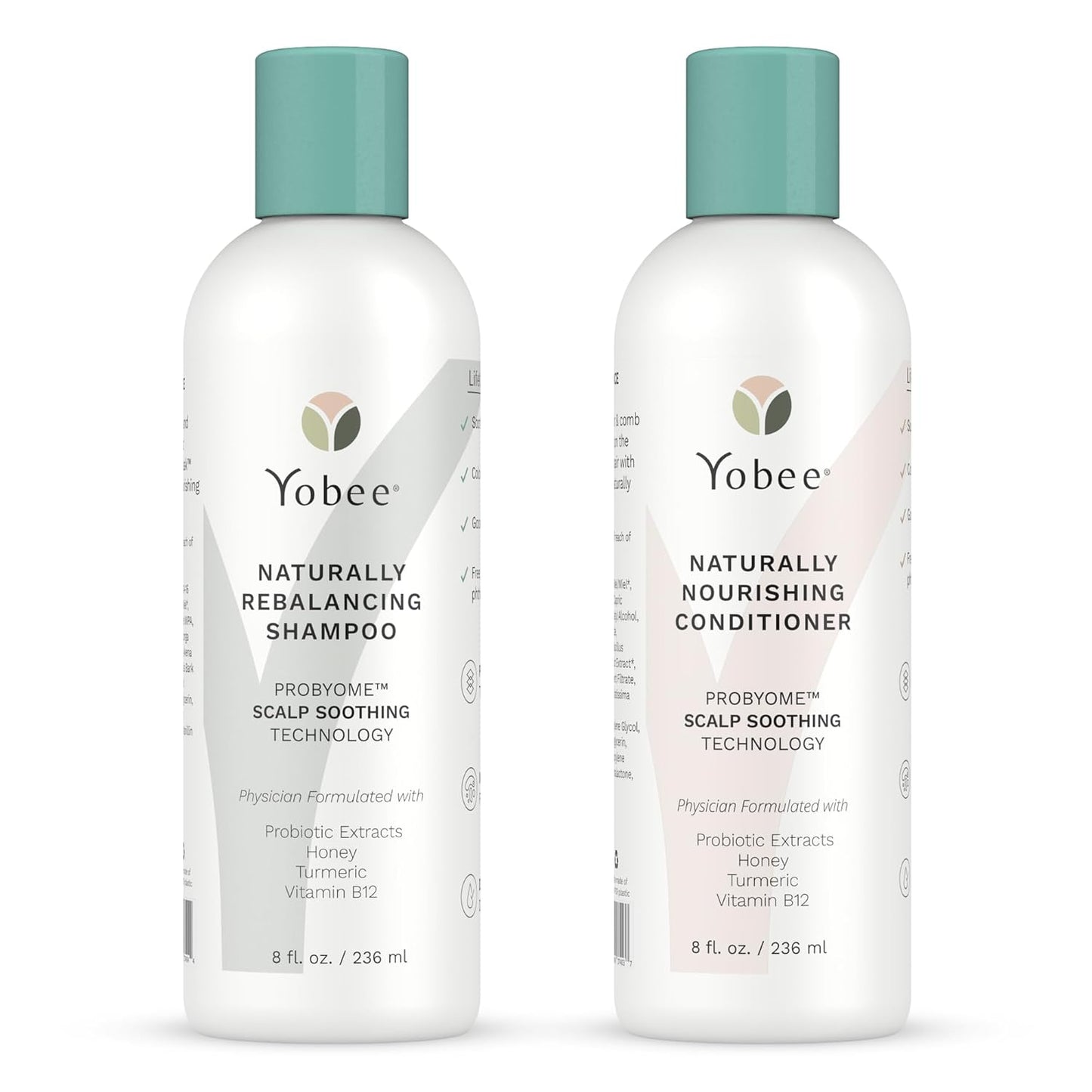 Psoriasis & Dandruff relief | Yobee Probiotic Shampoo & Conditioner | Doctor formulated