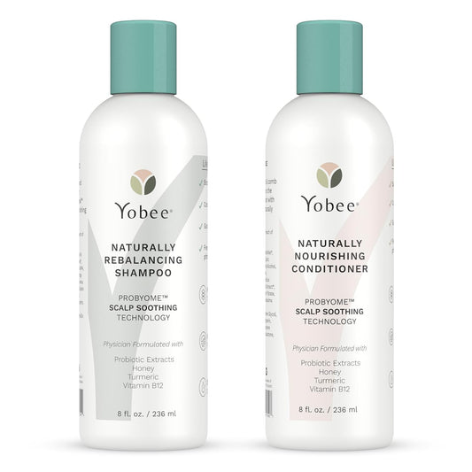 Psoriasis & Dandruff relief | Yobee Probiotic Shampoo & Conditioner | Doctor formulated
