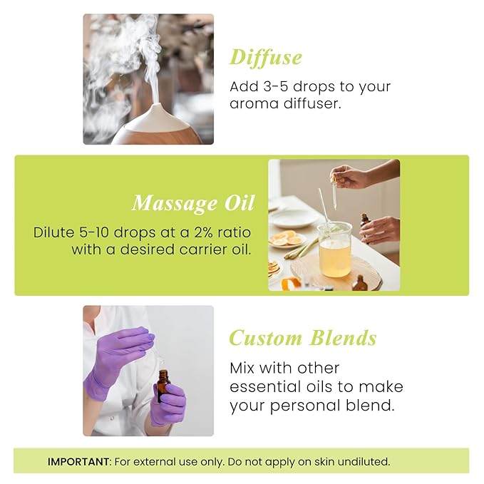 Handcraft Blends Citronella Essential Oil - Huge 4 Fl Oz - 100% Pure and Natural - Premium Grade Essential Oil for Diffuser and Aromatherapy