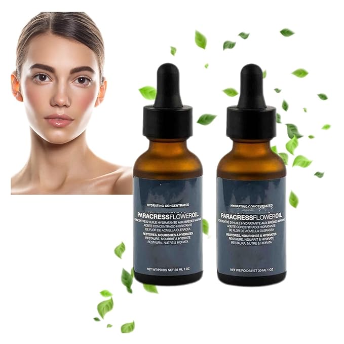 2PCS Paracress Facial Oil - Paracress official, Paracress Facial Oil 30ML/1oz, Paracress Oil, Paracress Serum, Paracress Facial Serum Organic, Paracress Facial Oil Organic, Paracress Oil For Face