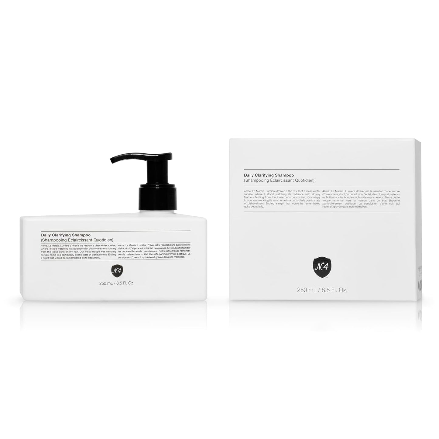 Number 4 Clarifying Shampoo, Shampoo for Women and Men, Cleansing Hair Shampoo, 8.5 oz