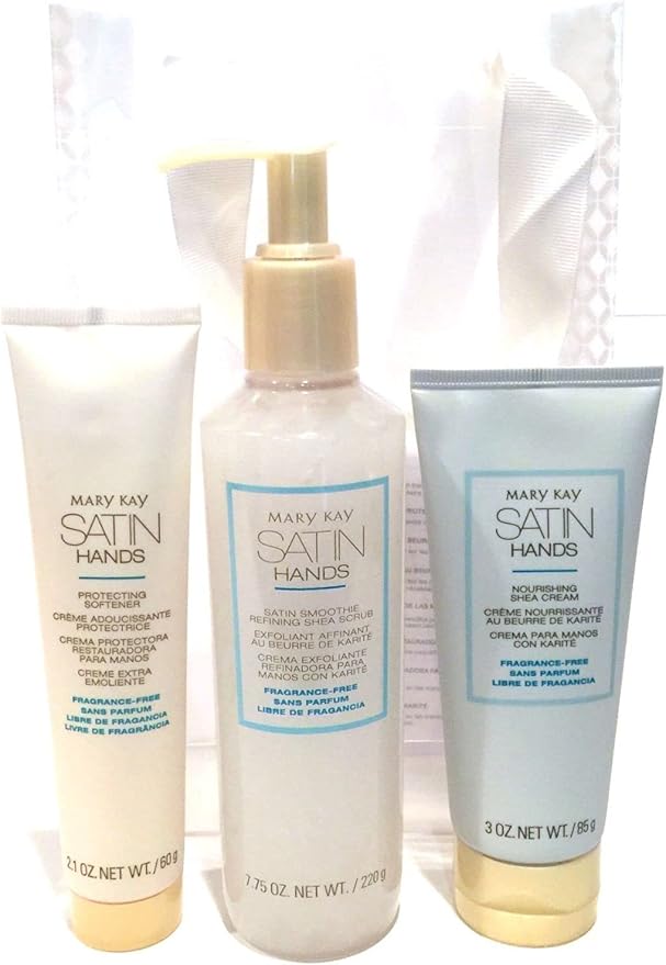 Mary Kay Fragrance Free Satin Hands Pampering Set