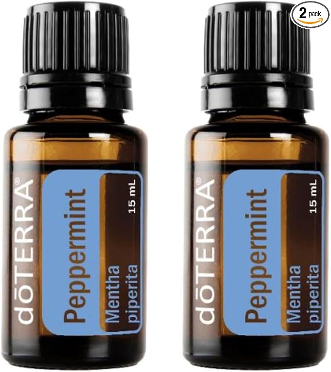doTERRA Peppermint Essential Oil 15 ml by doTERRA, 2 Pack