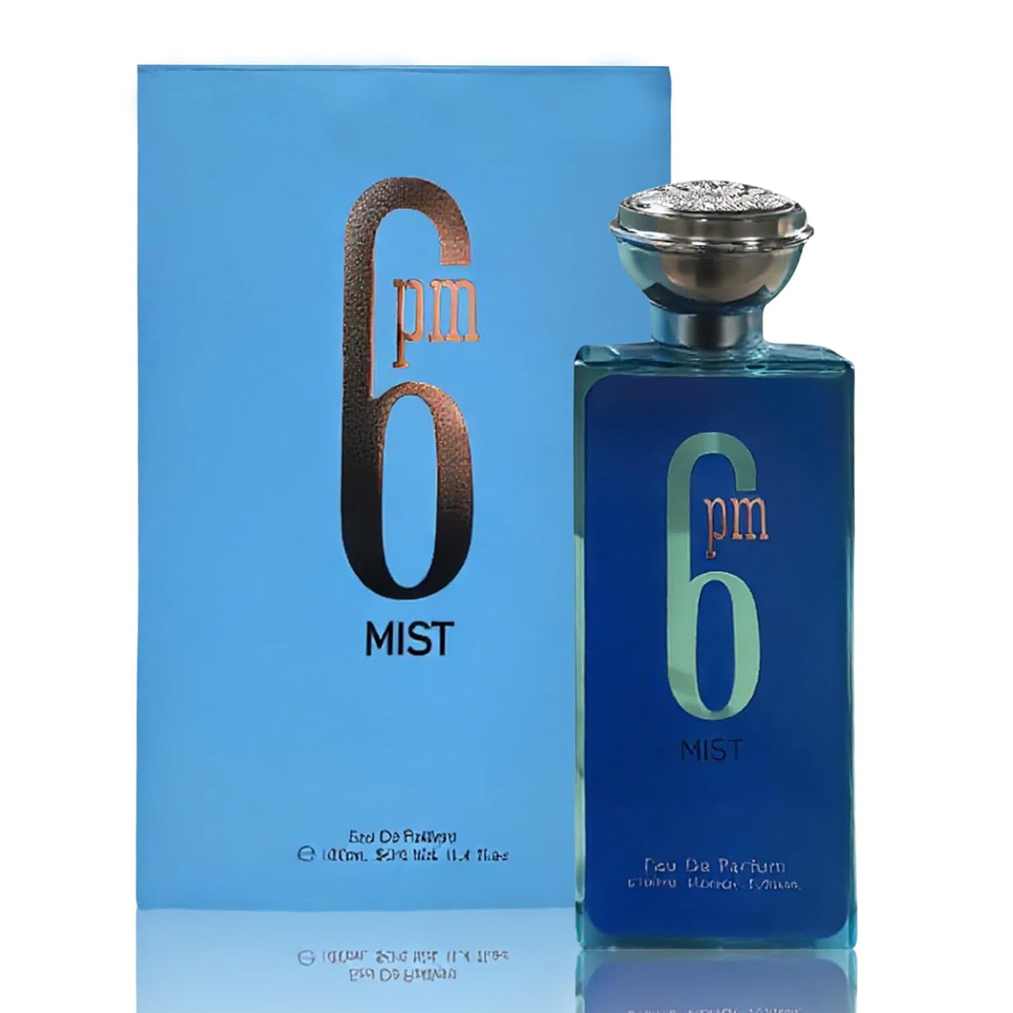 Men’s Cologne 6PM Mist Original Natural Spray Eau De Toilette,Noted with Lemon,Mint,Apple,Incense,Patchouli,Jasmine&Sandalwood Long-Lasting Scent Perfume Great Gift, 3.4 Fl Oz/100 Ml