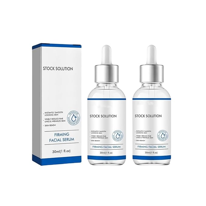 Firming Facial Serum Skincare Stock Solution Instantly Smooths The Skin Reduces Wrinkles(2PCS)