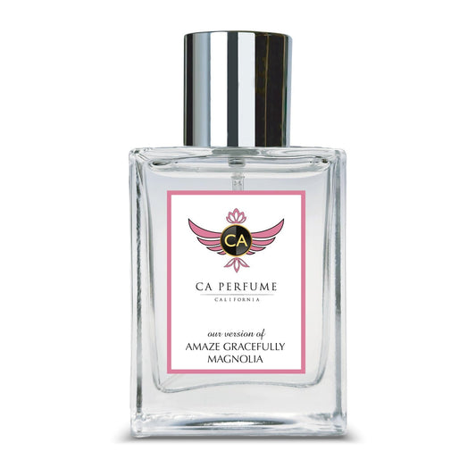CA Perfume Impression of Amaze Gracefully Magnolia for Women Floral Fruity Fragrance Long Lasting Perfumes for Women Eau De Parfum 1.7 Fl Oz 50ml